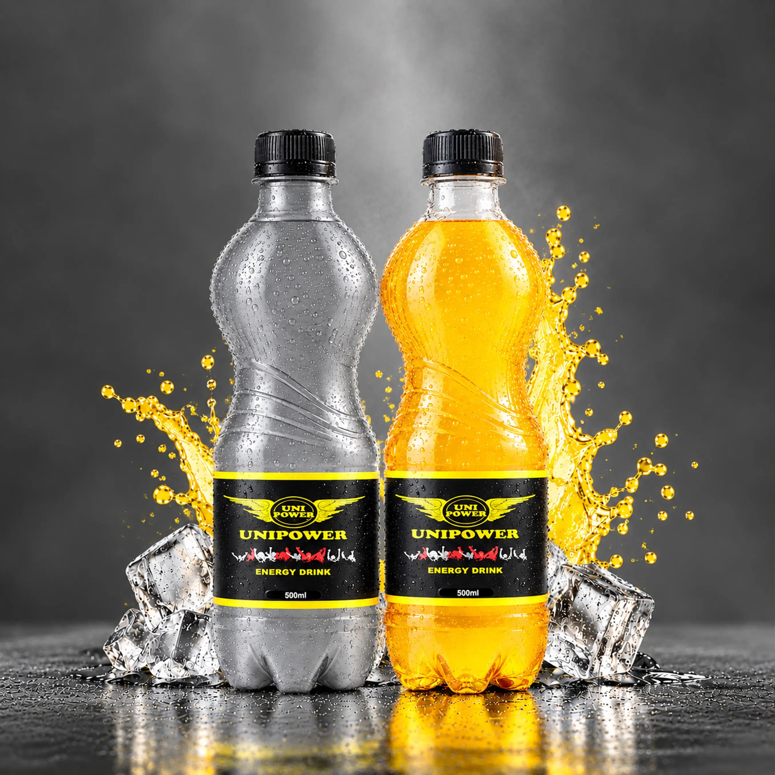Uni Power 500 ml energy drink pet bottle